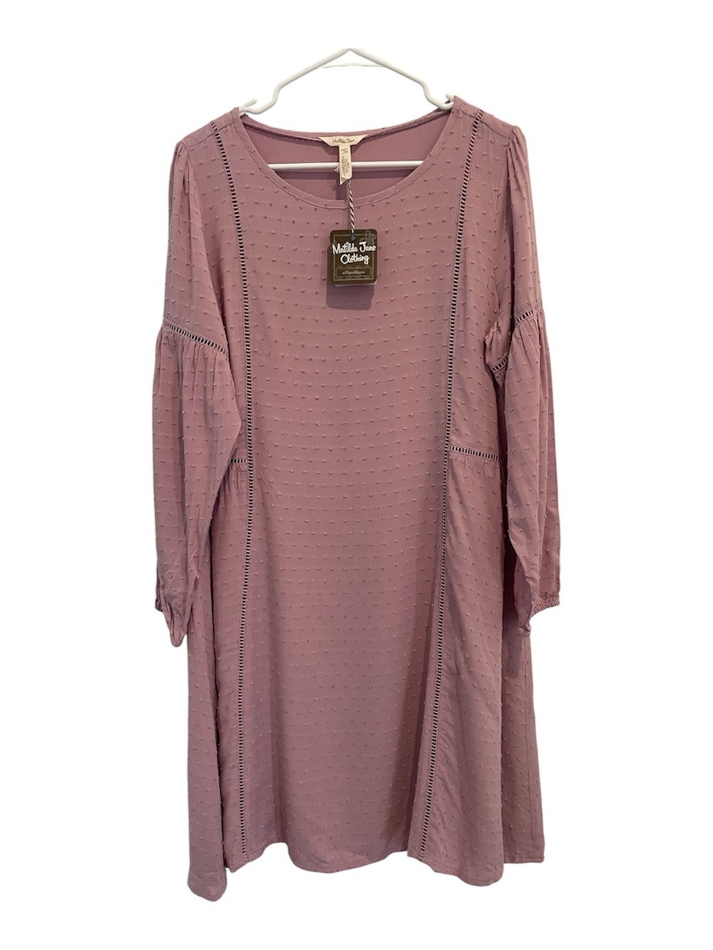 Matilda Jane “Turn on the Charm” Swiss Dot Dress